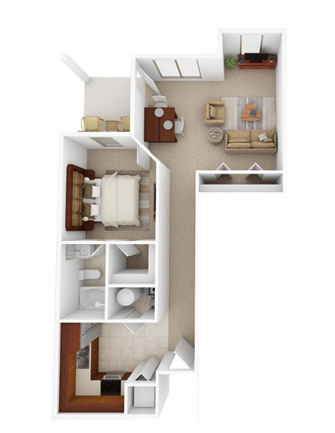 3801 So. Water Tower Place 1-3 Beds Apartment for Rent - Photo Gallery 46